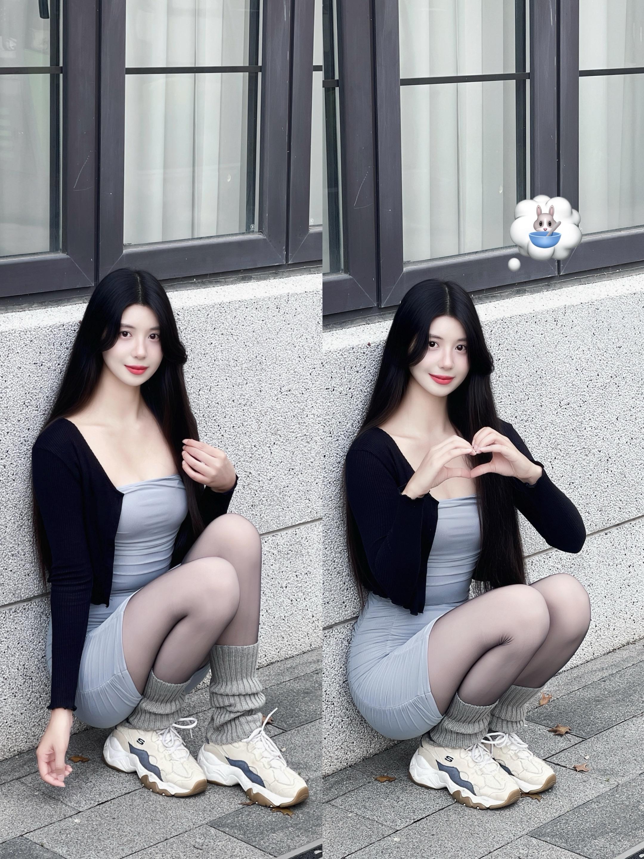 拍照姿势 辣妹穿搭 街拍穿搭