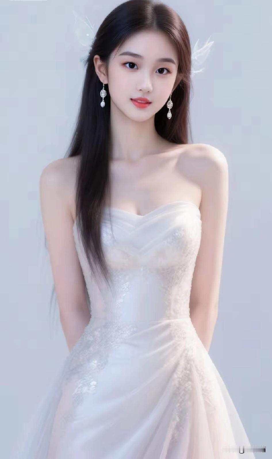 世上有这样颜值的美女吗？真是印证了那句话：太不可思议了！这颜值这身材这装扮…