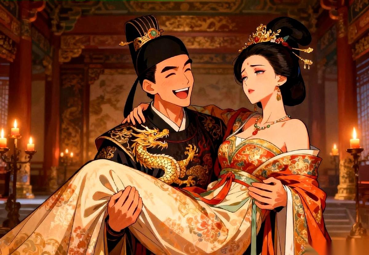 一杯酒,就把儿媳妇灌倒了。殿里的烛火晃得人眼晕,她想推开他,手却软得像棉花。这