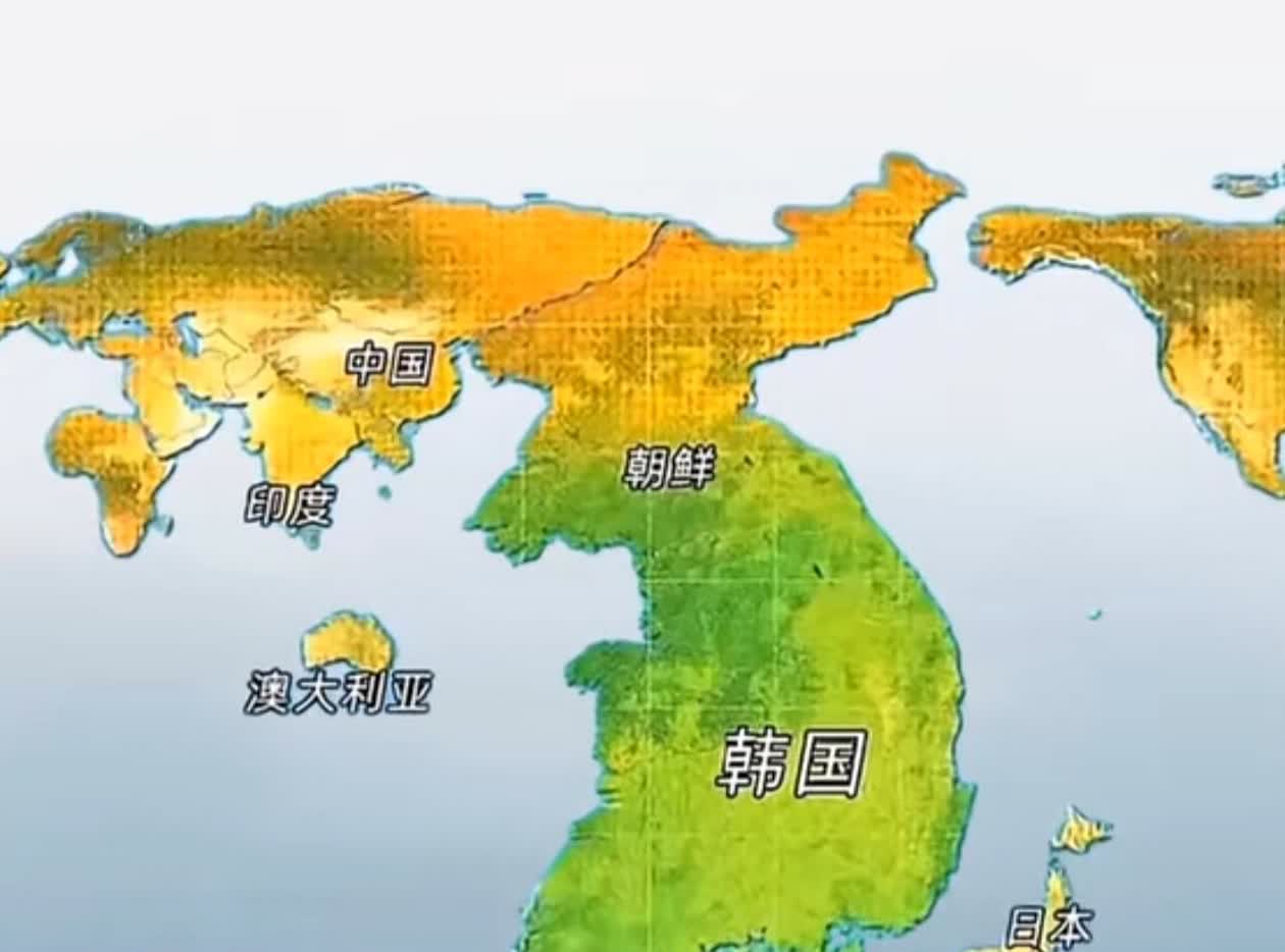 终于明白为什么韩国网友说攻打中国要从广西登陆了，这地图用一个词来说就是丧心病狂！