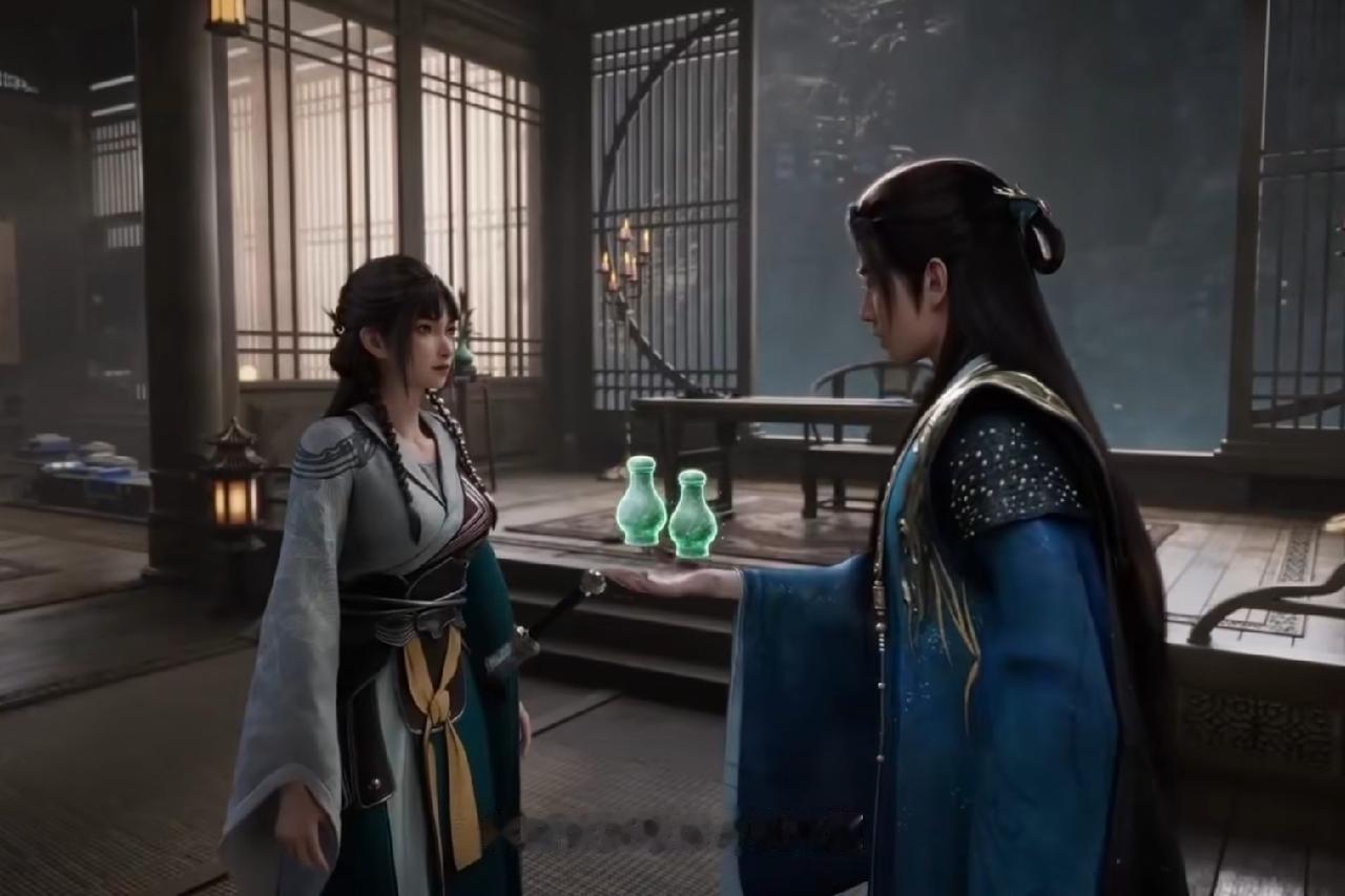 《凡人修仙传》192集三大主要内容：首先，就是韩立和李缨宁正式相认，赠送了两