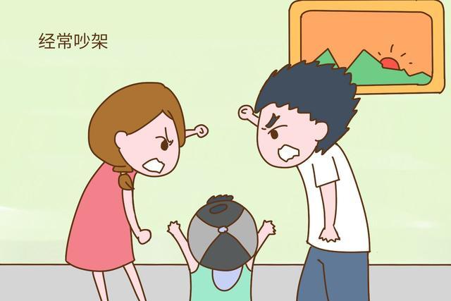 你们知道吵架对孩子的危害吗, 内向是孩子最致命的要害, 看的心疼