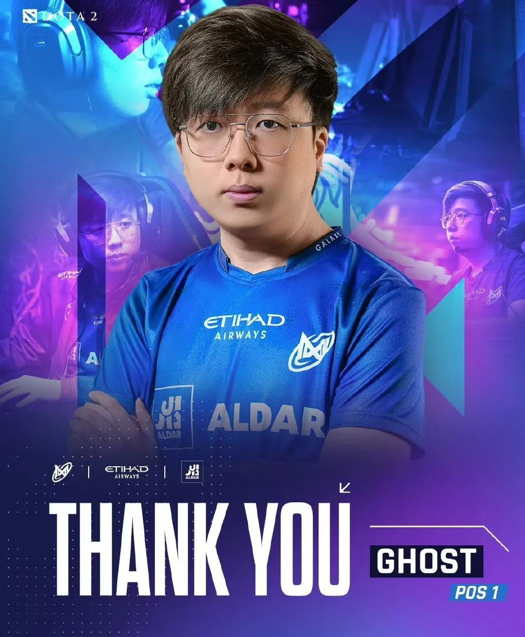 DOTA2:鬼哥ghost从Nigma离开鬼哥在Nigma当替补，长达9个