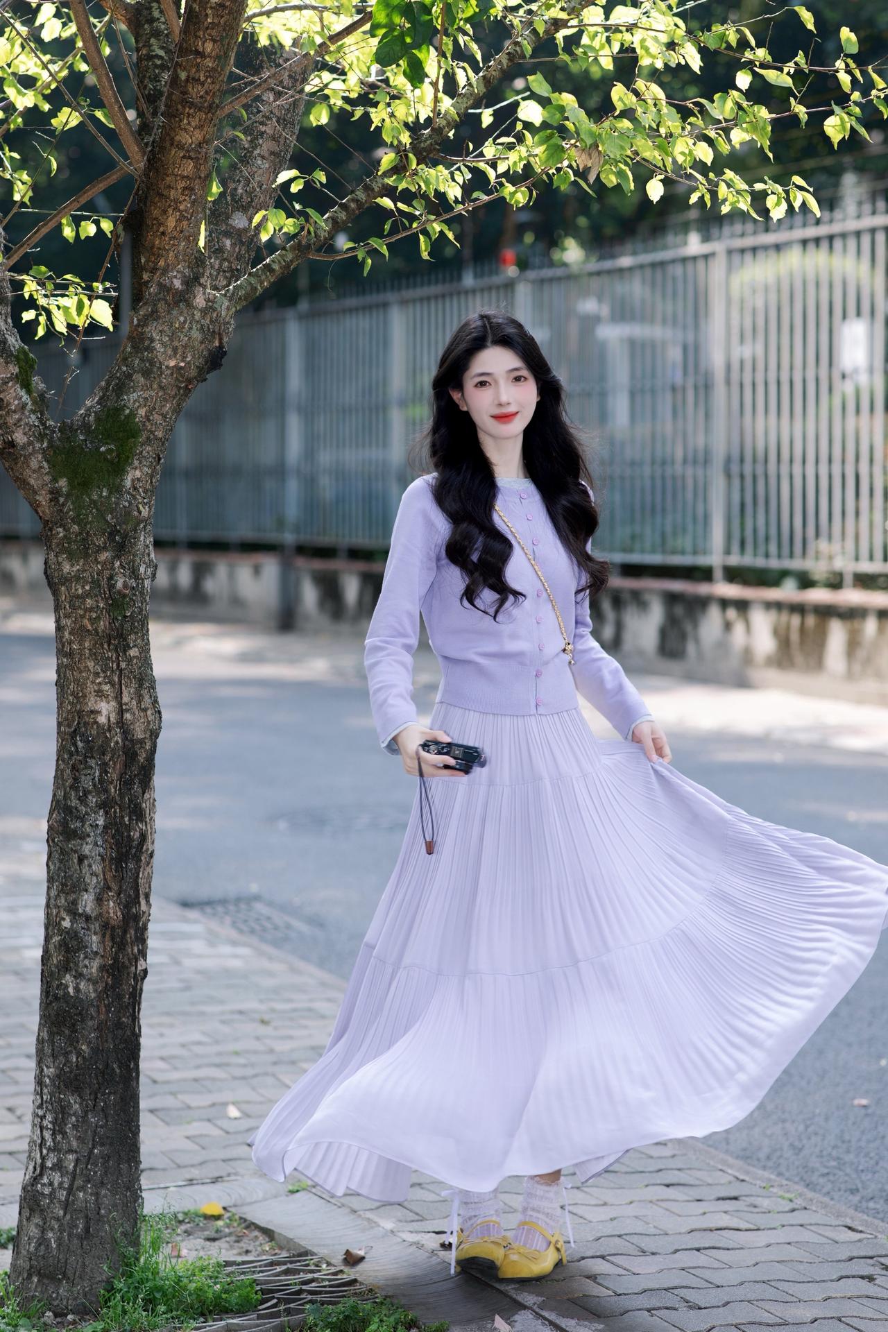 出游穿搭我的春日穿搭look仙女穿搭早春穿搭初春穿搭