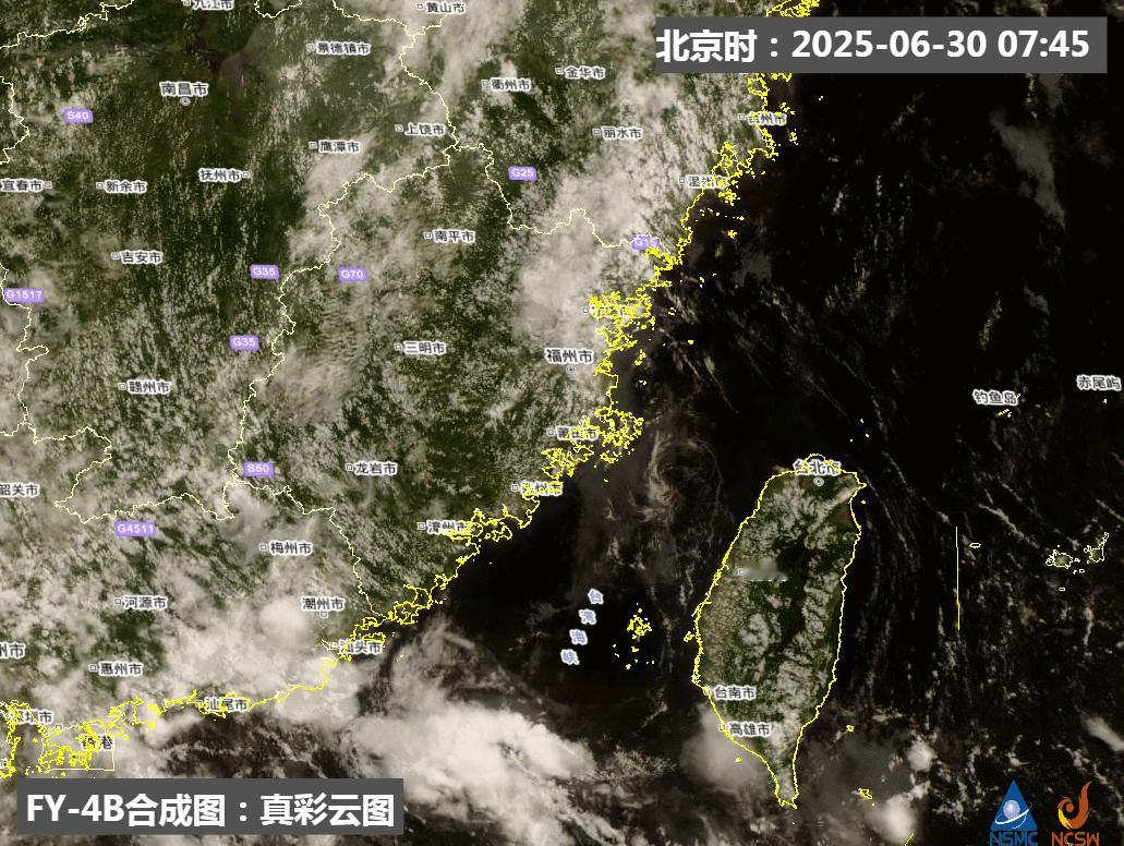 【福州高温悬念大】今天上午-中午因为有云遮挡光照加热，导致福州的气温上升缓慢，不