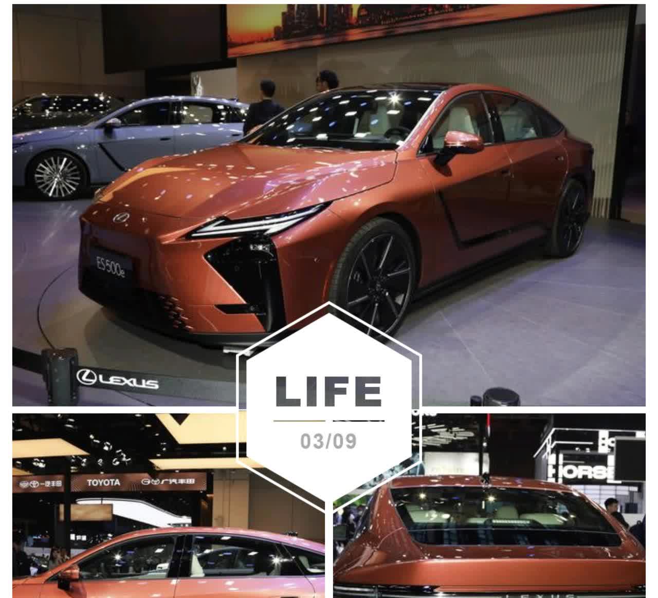 🚗这一代新的ES亮相了，整个外观设计可以说是有点新能源风格了，但是被一帮保守派