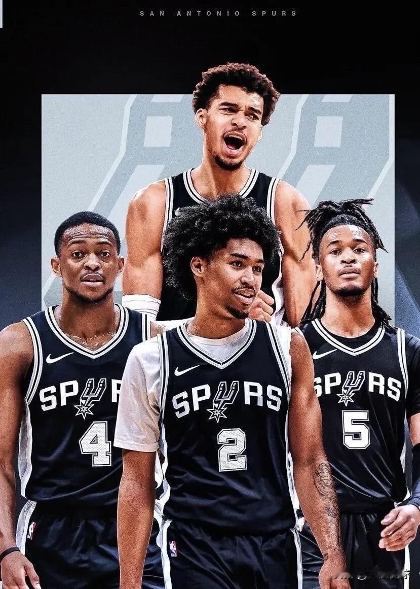 马刺这支球队，正在从“潜力股”变成真正的争冠级强队。文班亚马已经不是未来巨星