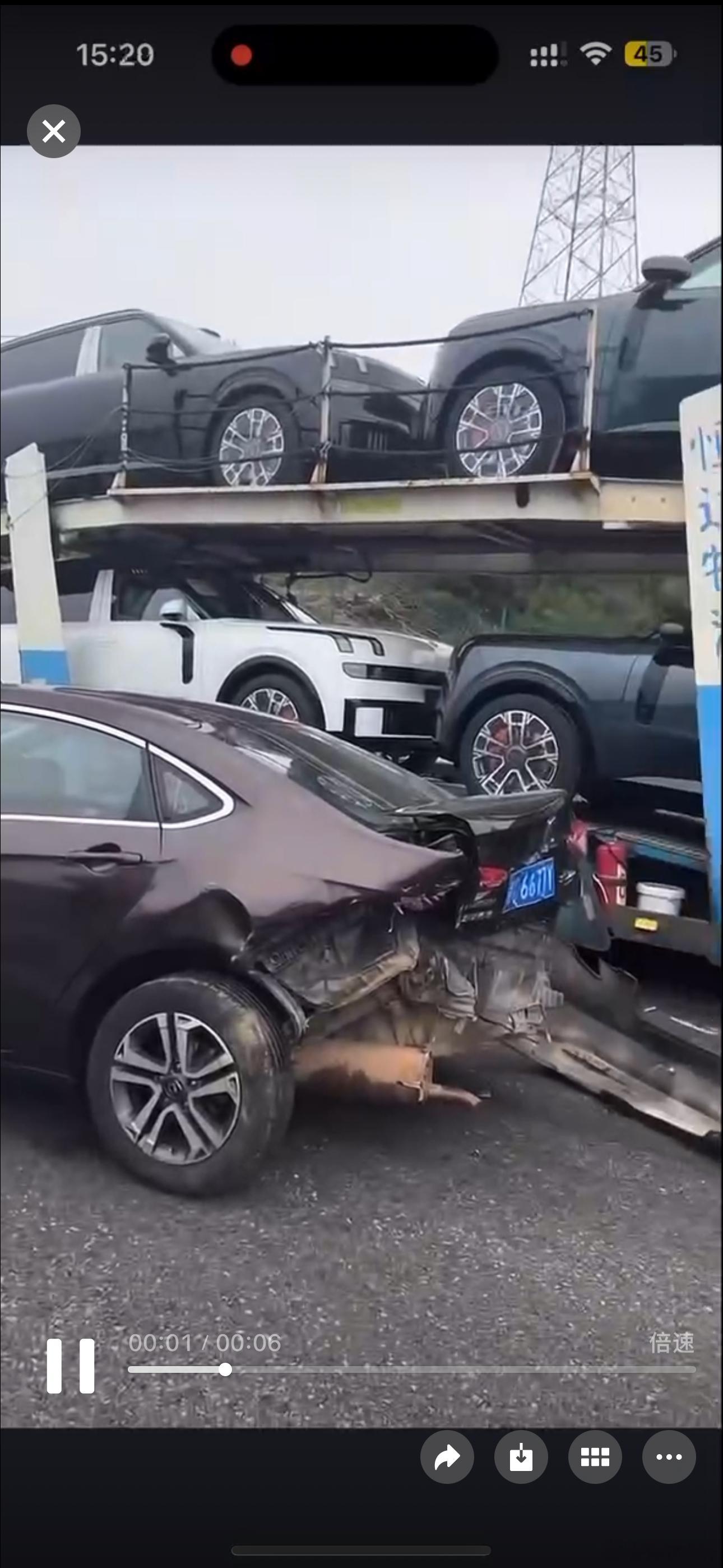 本来提车就要等很久结果运车还高速被撞了我的2.0T啥时候才能提车​​​