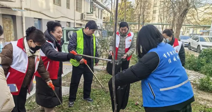 退役军人‘捡跑’守护社区洁净 任城区济阳大街社区践行绿色理念