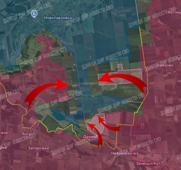 乌克兰武装分子在新巴甫洛夫斯克方向进入了一个新的半包围大锅。乌克兰武装部队的另