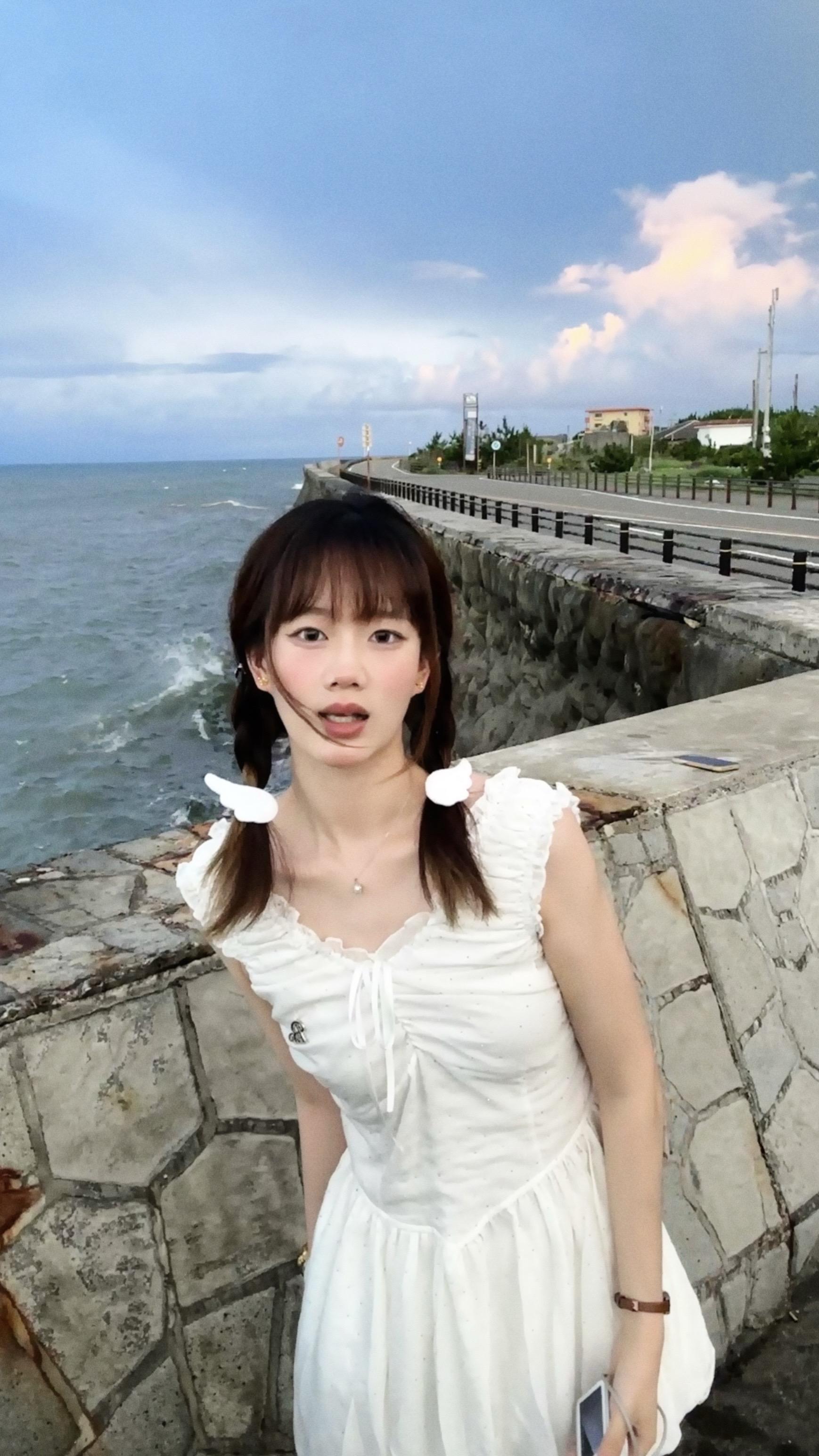 自由的风吹向大海🌊。