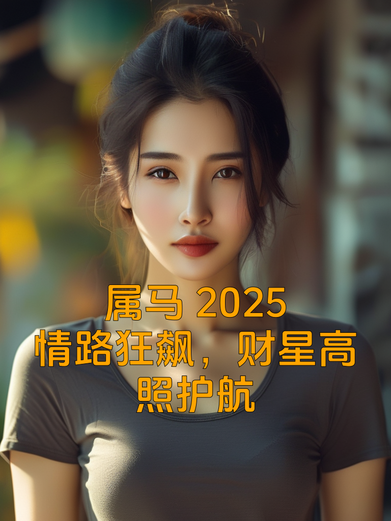 属马2025：情路狂飙，财星高照护航