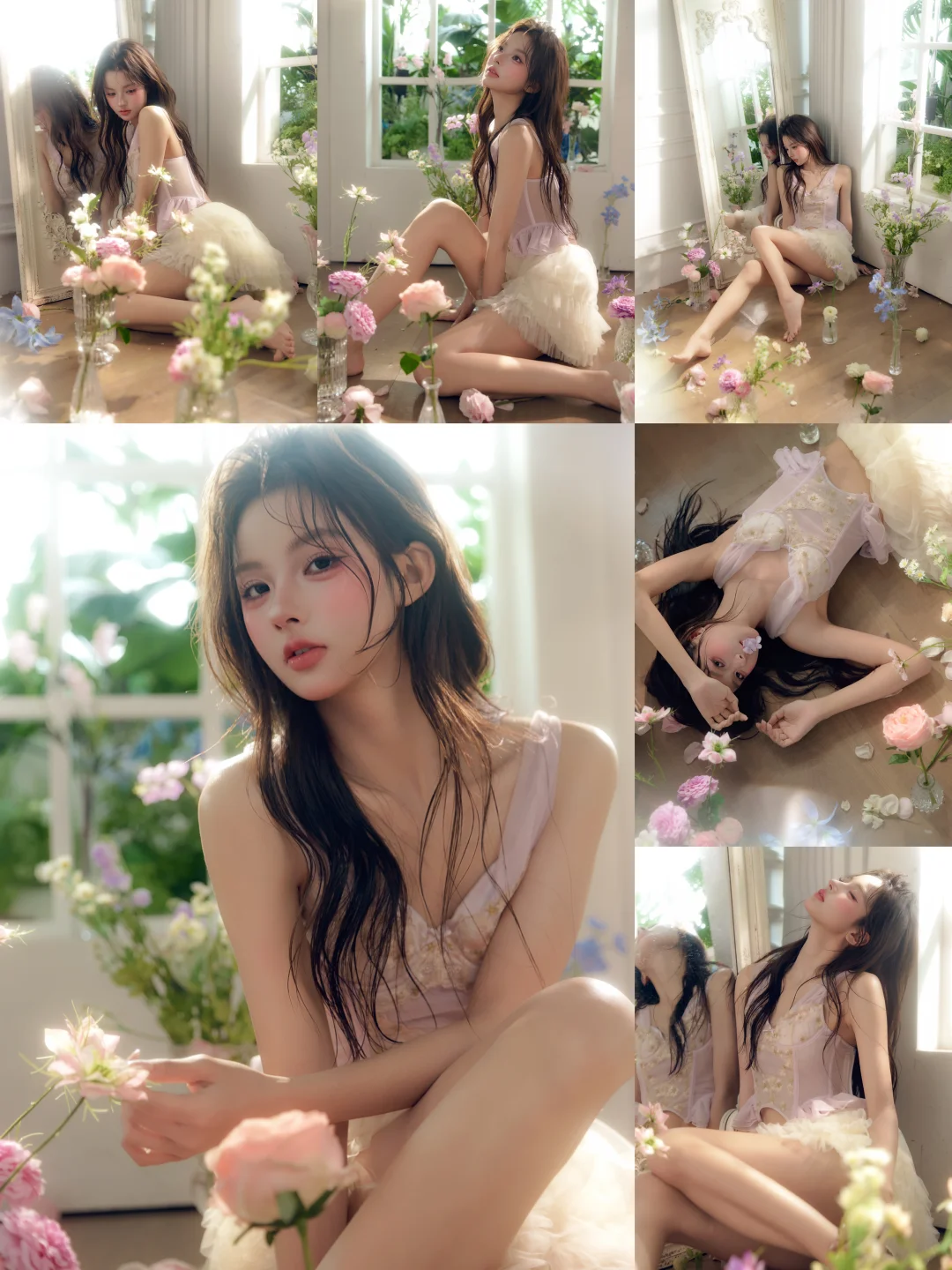 救命！这组纯欲风写真直接美到我心巴上💥