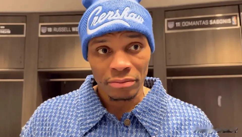 威少icon如愿以偿了昨天国王127-136活塞，赛后威少接受采访时谈到在国