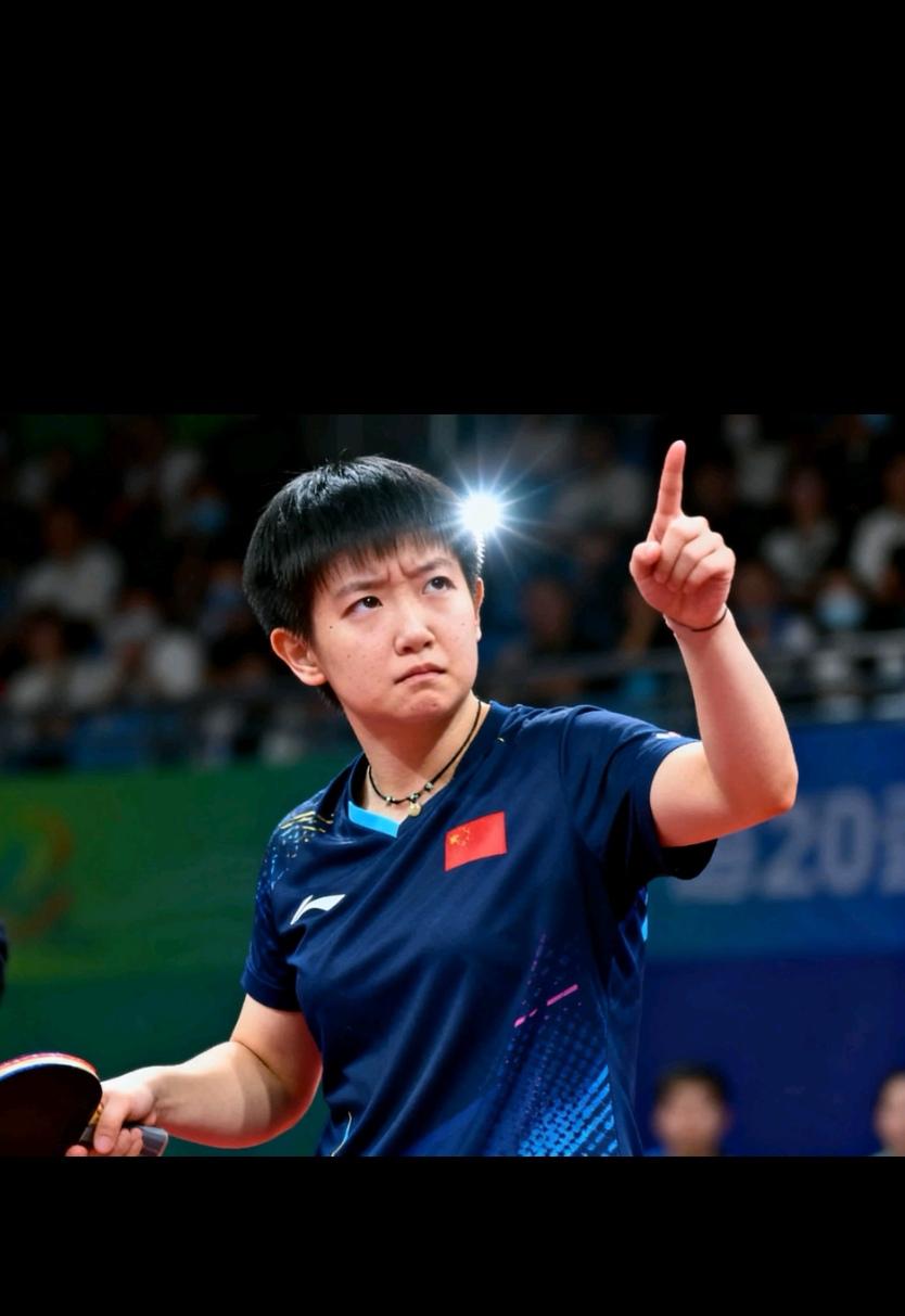 气炸了！全运会孙颖莎遭闪光灯疯狂干扰，关键分被搅局，这谁能忍？全运会孙颖莎