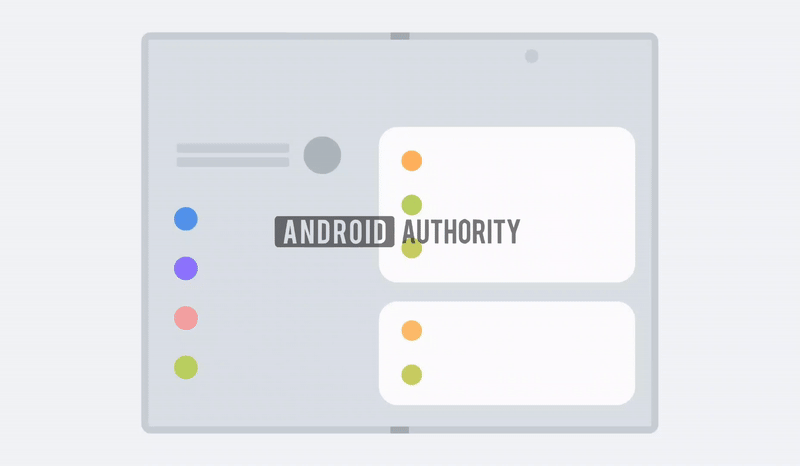 OneUI9固件里边挖出来的一个动画，坐实了三星WIDEFOLD就是长这样