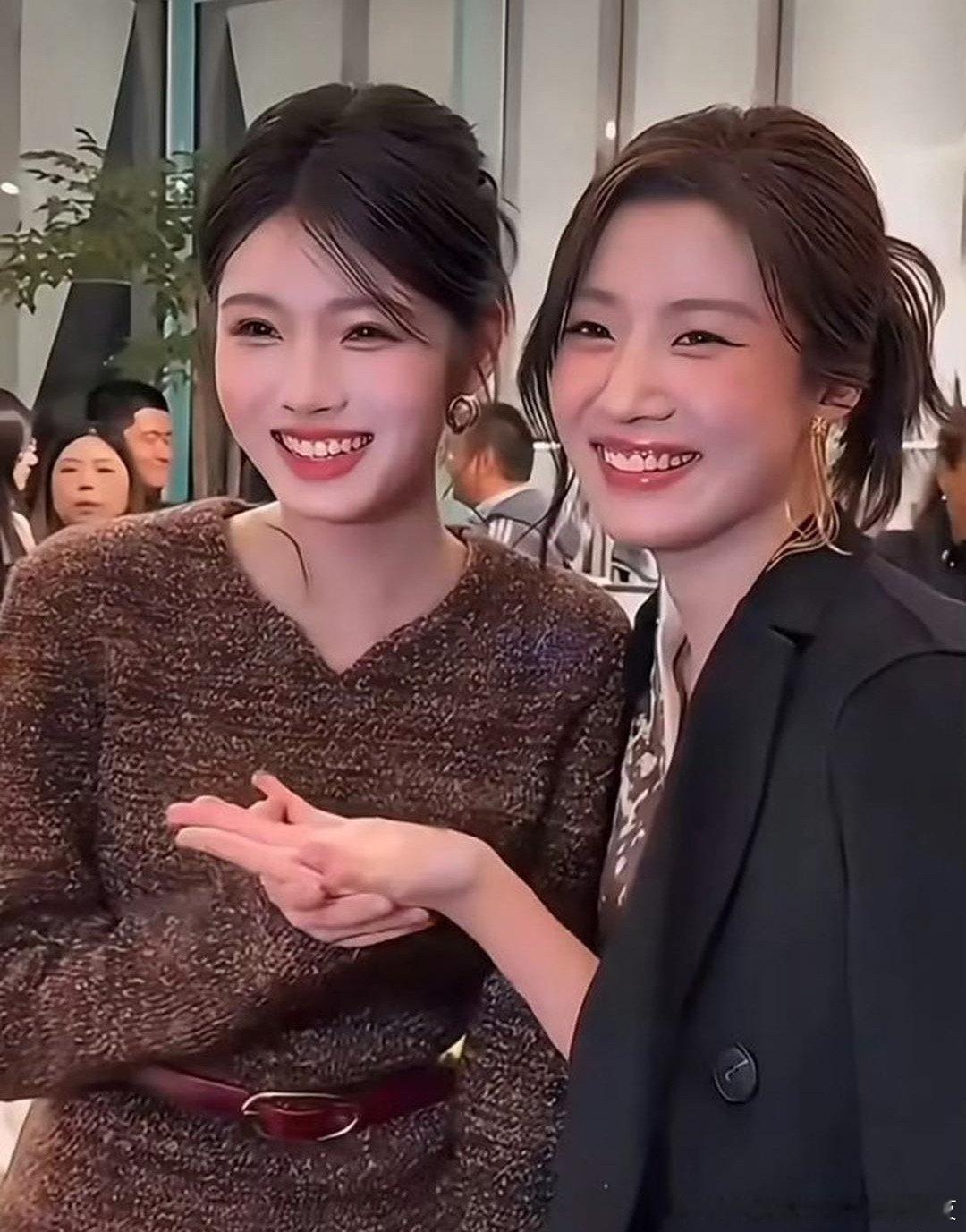 艾米和卢昱晓又同框了状态怎么样