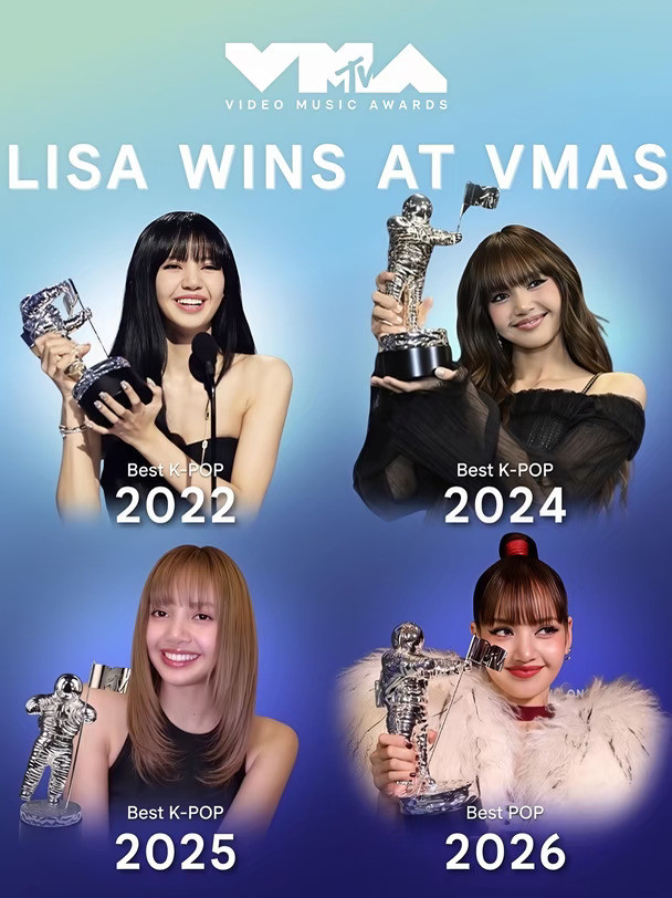 LISA四冠王