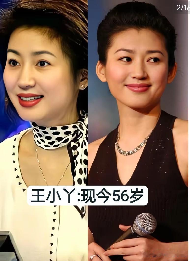 昔日央视美女主持台柱今昔对比，谁是你当年的女神？一代人的青春记忆，曾经荧幕上光