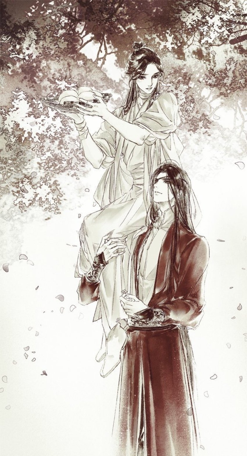 天官赐福动画天官赐福花怜扛起就走，好宠∽Cr：STARember