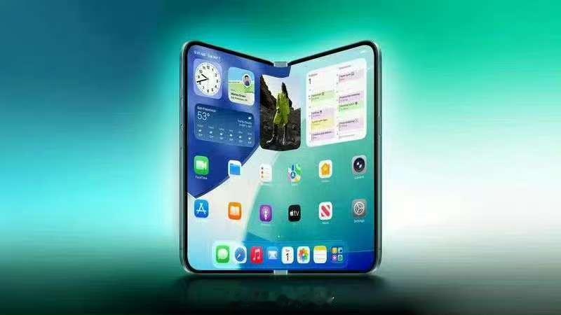 曝苹果首款折叠屏比例咱来唠唠苹果这款折叠屏iPhoneFold，参数一曝光，