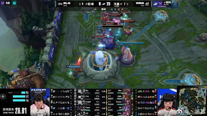 涵艺: 丹尼BP有待提升选手玩的也差劲 感觉viper和野辅风格不适配