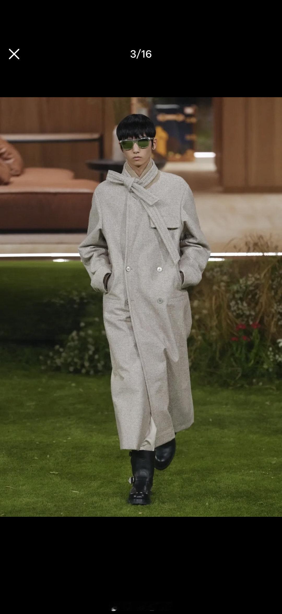 LV大秀喂！lv这次的衣服还蛮好看的不拉踩你给不JW的Dior有趣哈菲董居然把