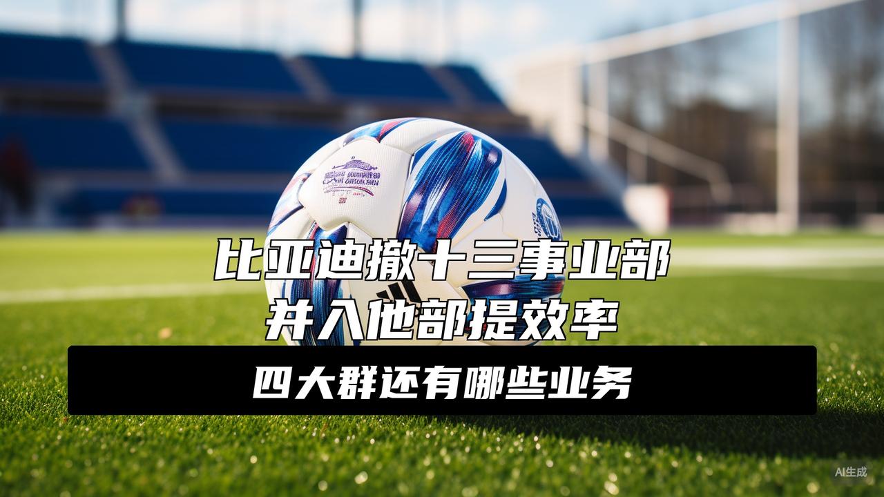 突发！比亚迪“十三事业部”被撤，来认识下比亚迪的庞大帝国突发！比亚迪干了20年