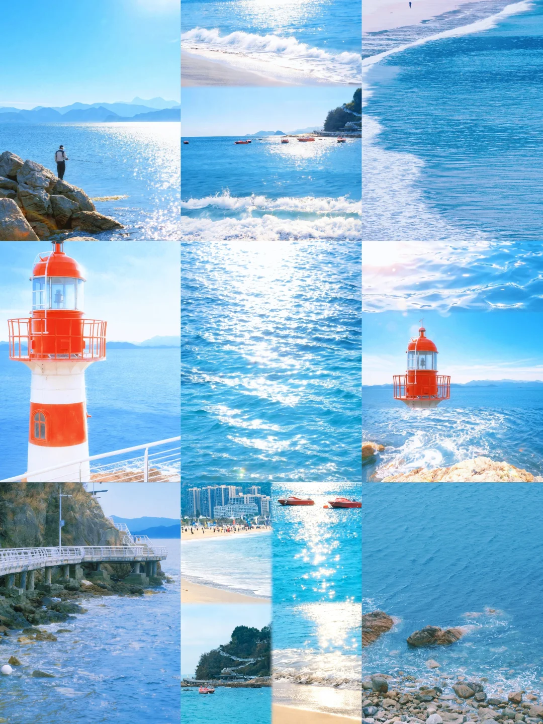 去看晴天的玻璃海吧🌊深圳最美海岸线攻略