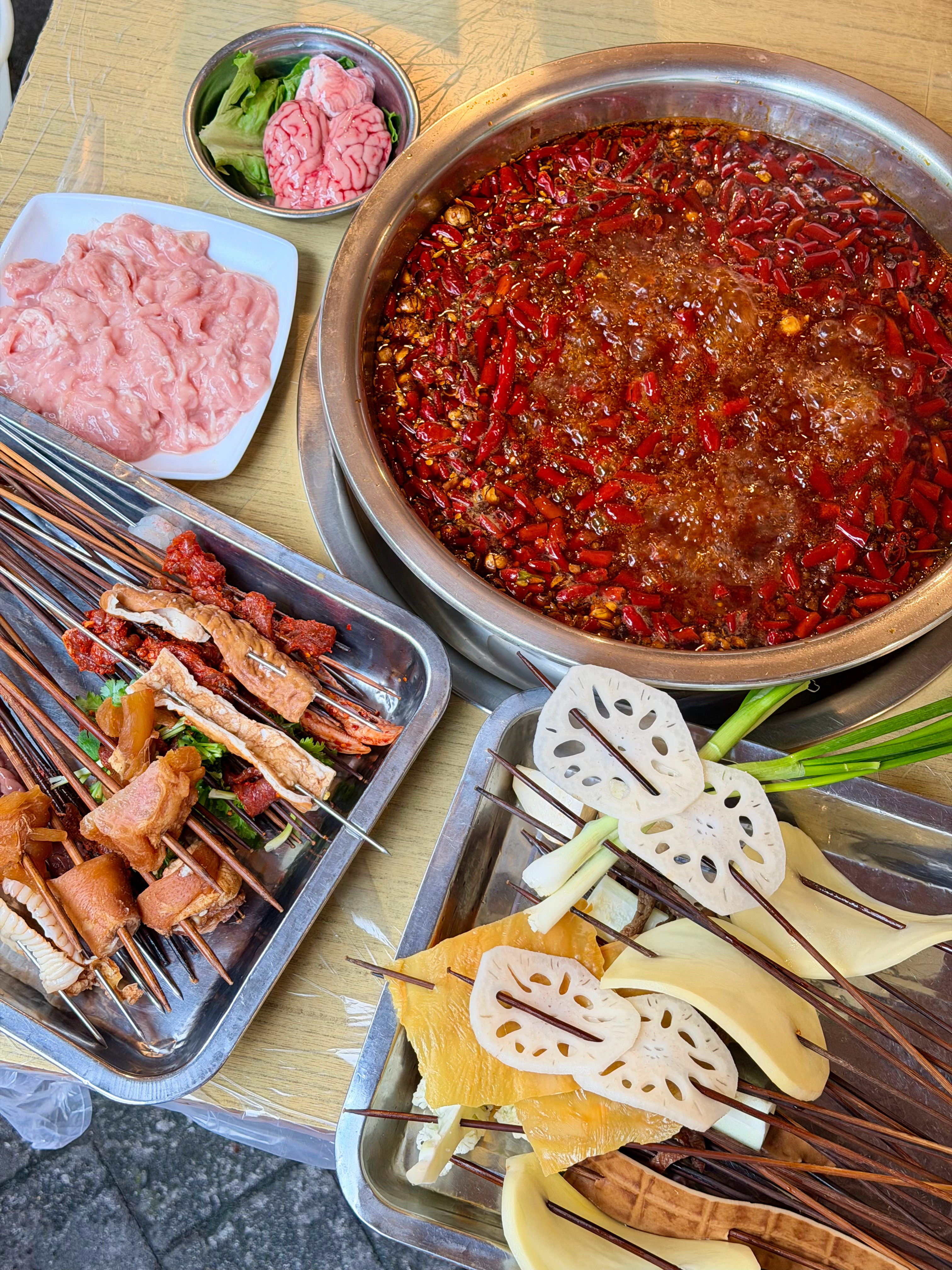 火辣重庆，这次来发现好多东西没得以前好吃了。​​​