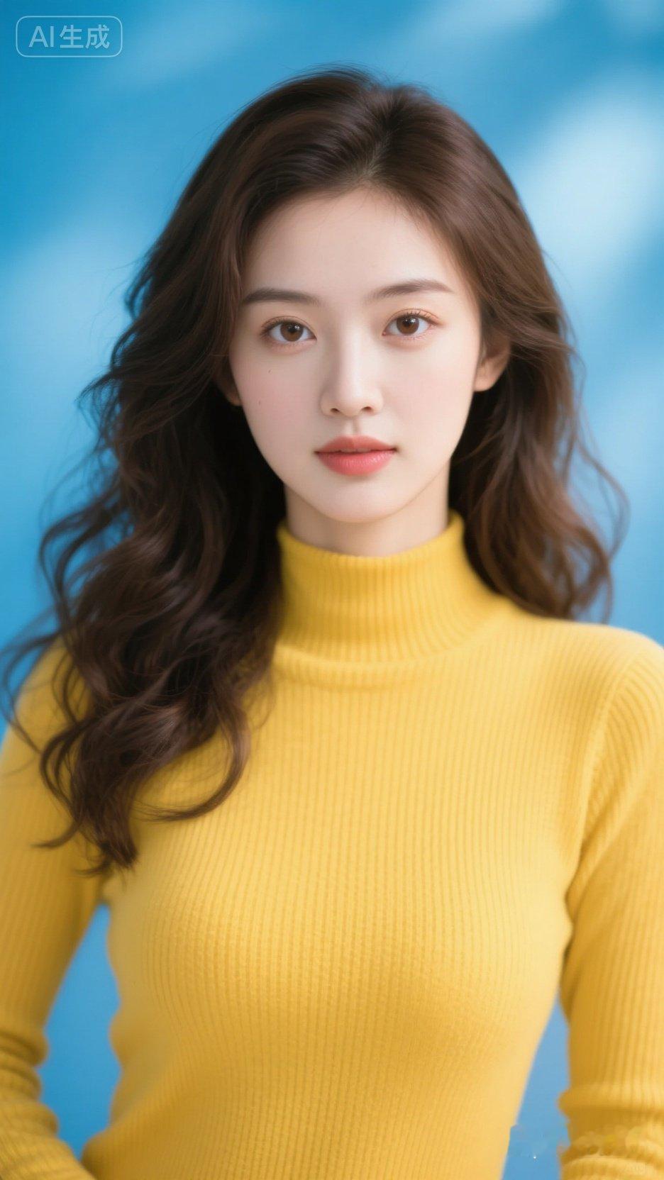 温柔甜美的黄色毛衣，元气少女穿搭指南💛👗