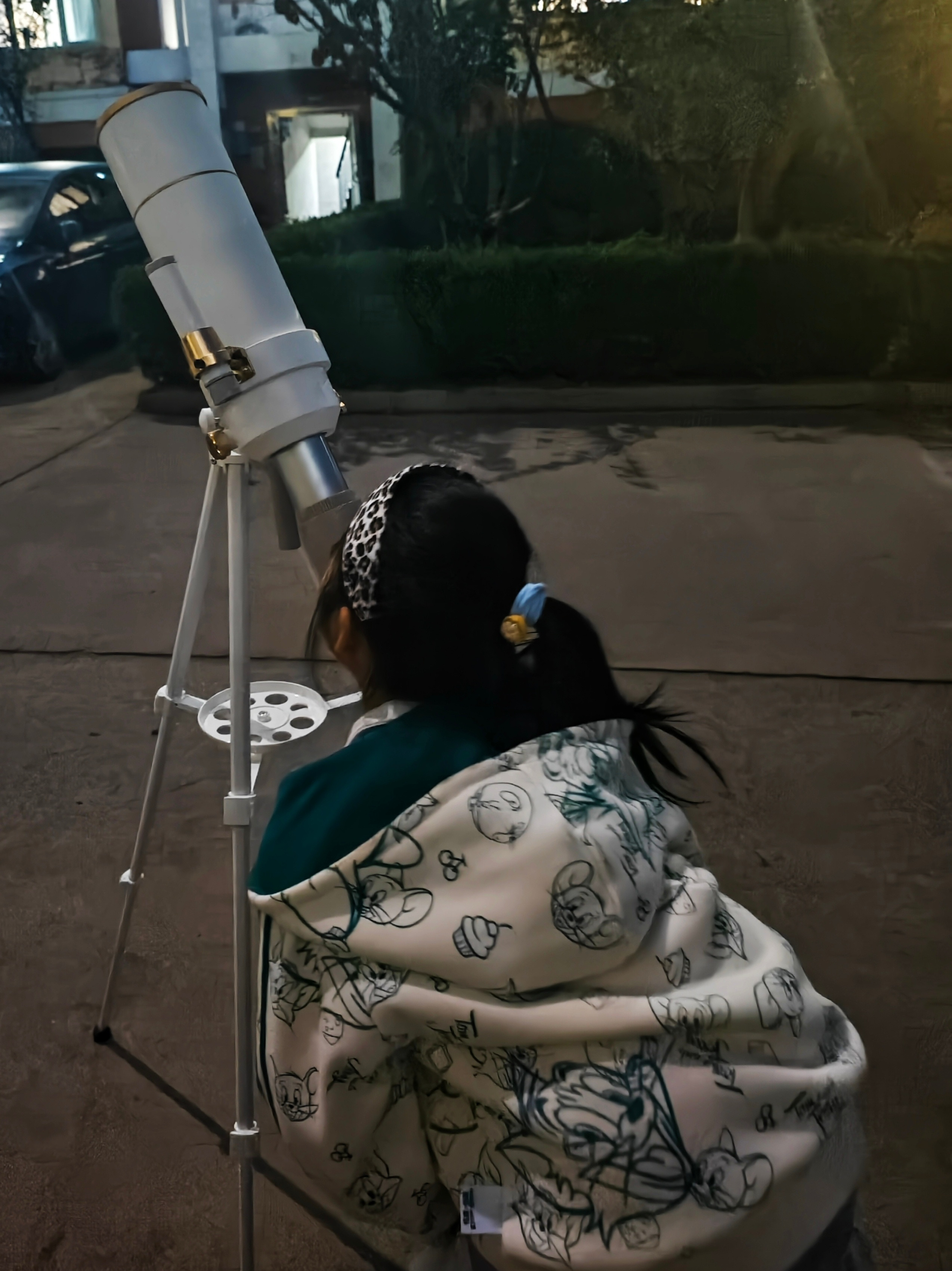 超级月亮天文望远镜终于派上用场了​​​