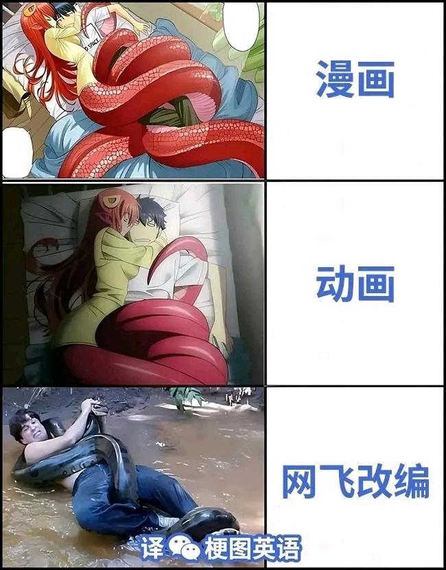网飞改编也太有石粒了​​​