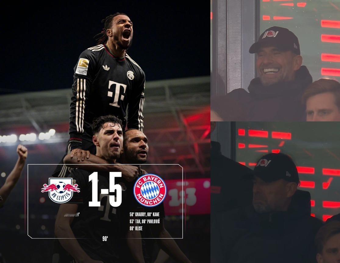 克洛普你接着笑啊，5：1之后怎么不笑了，是不喜欢吗？这场我证明是红牛先动的手，