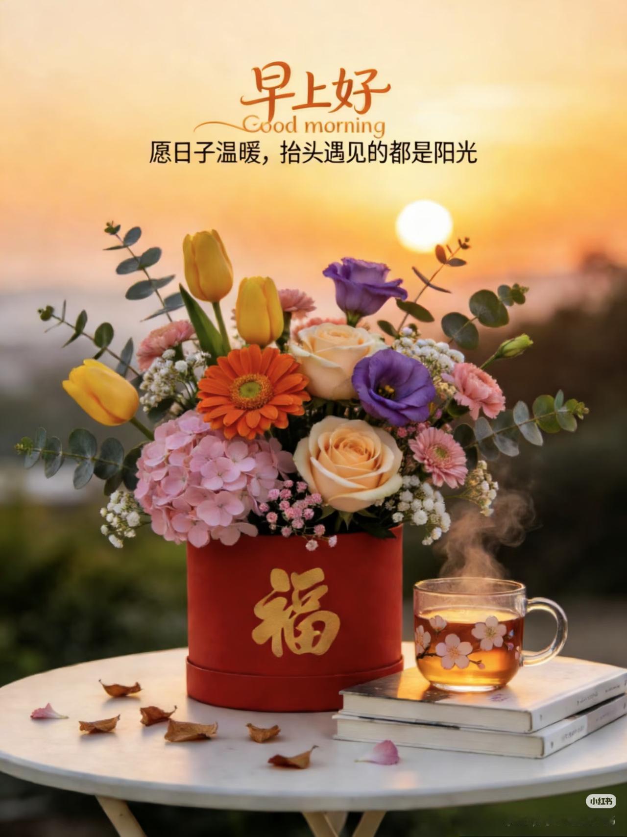 早上好心态调整好，岁月自暖；人若想开，时光自清。别把生活想的太复杂，每天