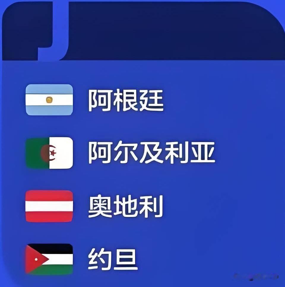2026美加墨世界杯J组出线形势前瞻一、小组基础信息J组四队：阿根廷、奥