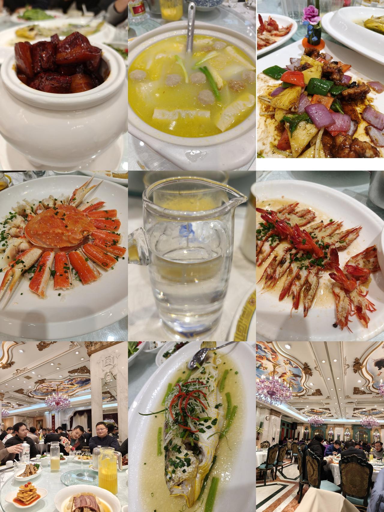 今年的年夜饭~只记得喝酒了，好多菜都没有品尝~损失了！