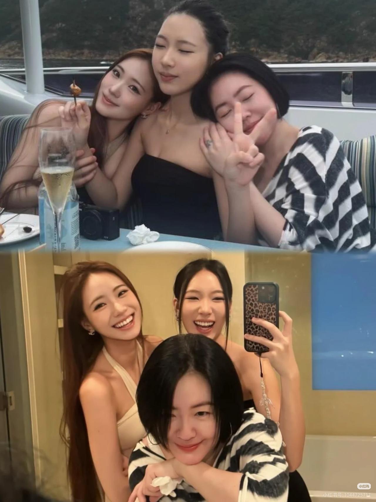 其实我觉得观众也很想看小s带两小孩的“偶遇”照片，可是十几年来没见过。以前上综