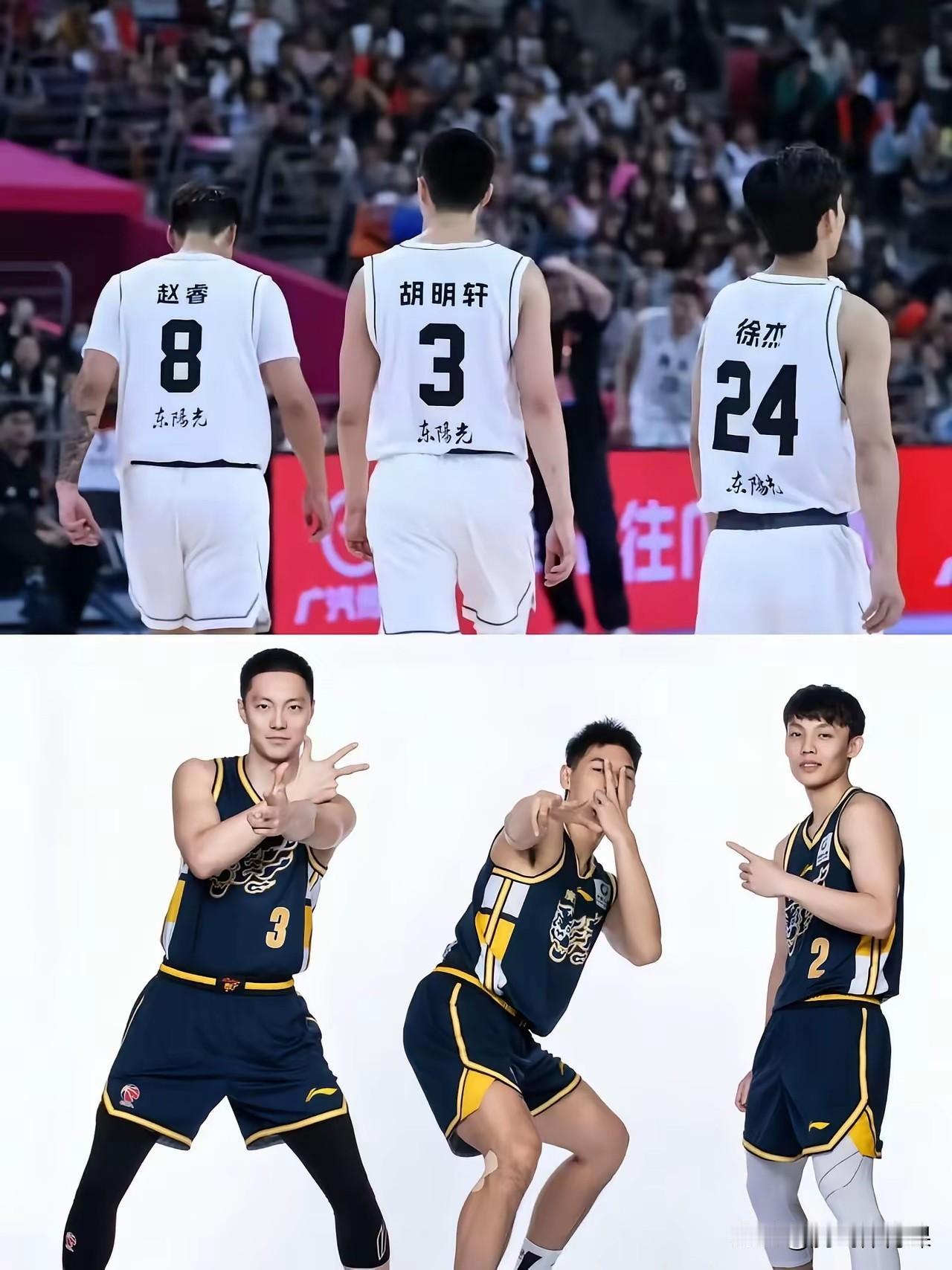 实话实说！广东队未来5年6大主力框架名单:1.徐杰25岁，身高1.78