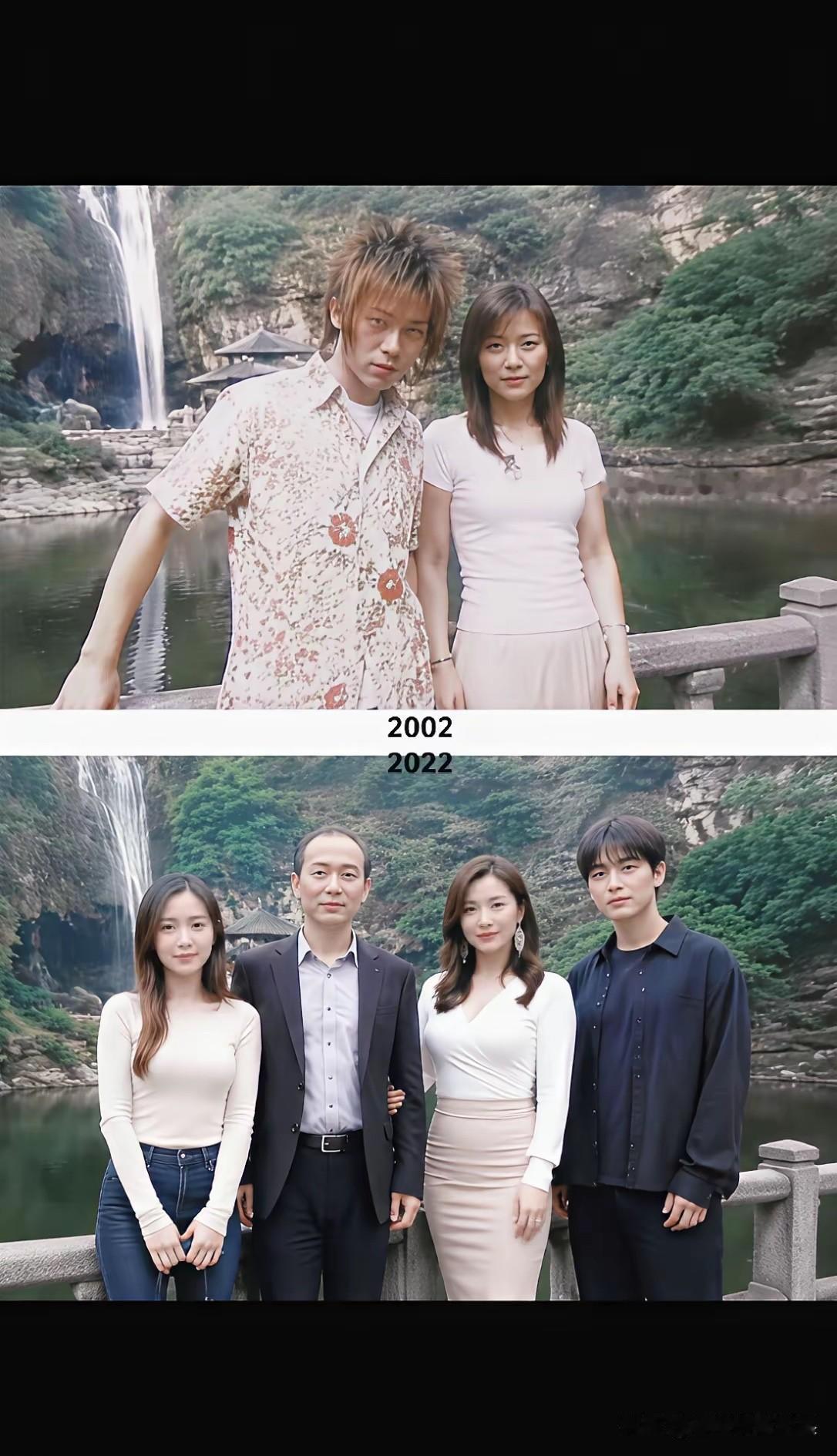 看得出来，他们已经发家致富了！妈妈的气质都不一样了！