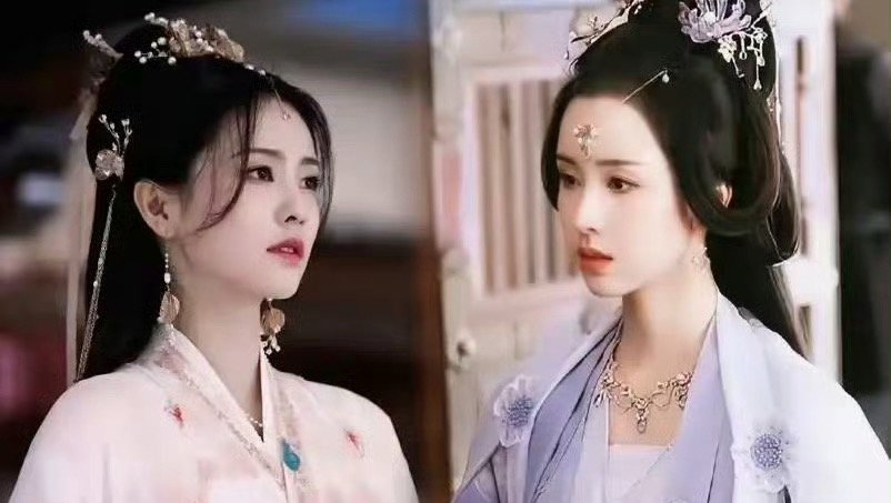 长月烬明给白鹿让妆，月鳞绮纪给鞠婧祎让妆，陈都灵实惨