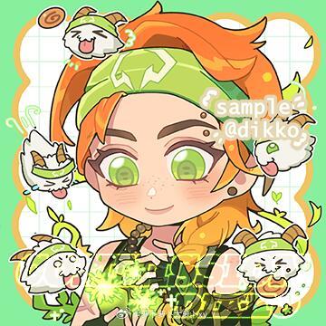 无畏契约头像｜敲可爱的大头贴