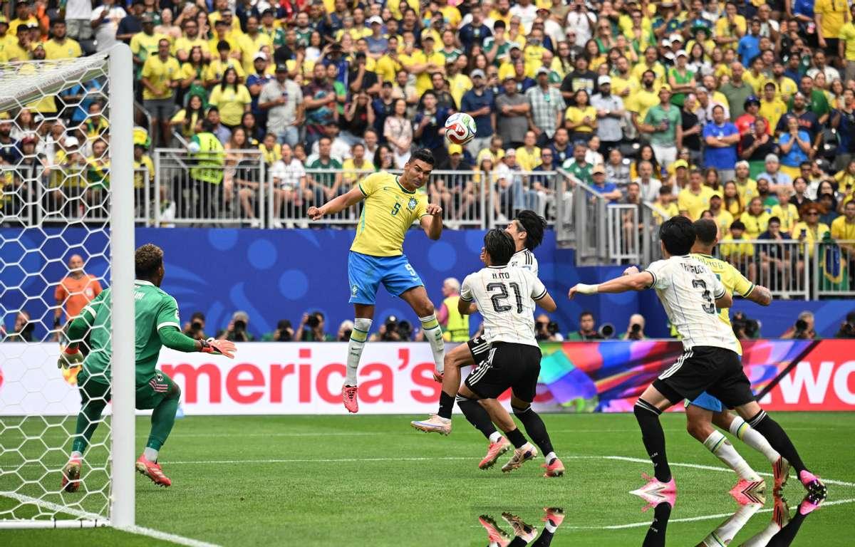 巴西2-1淘汰日本，结果符合强队身份，过程却不能让人完全放心。日本的整体移动和小