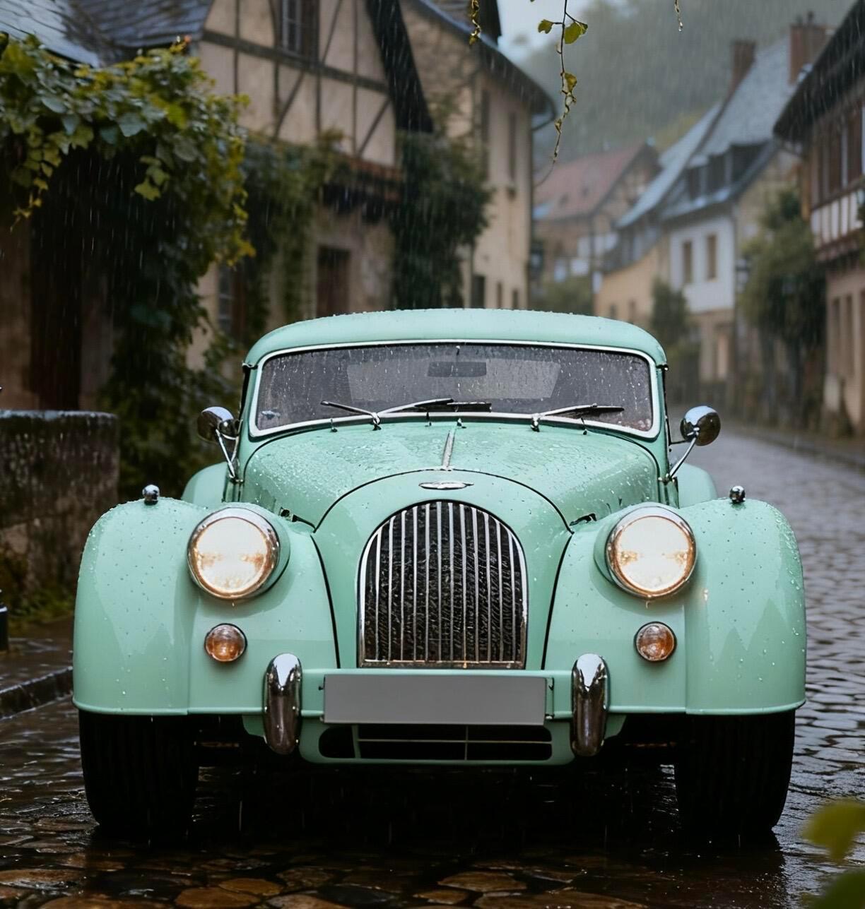 行走的古董，时间的艺术品汽车美图​​​