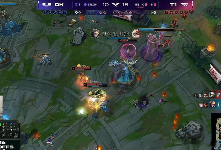 T1以3比1淘汰DK。DK止步于此，确认拿到LCK四号种子席位。T1接下来将在败