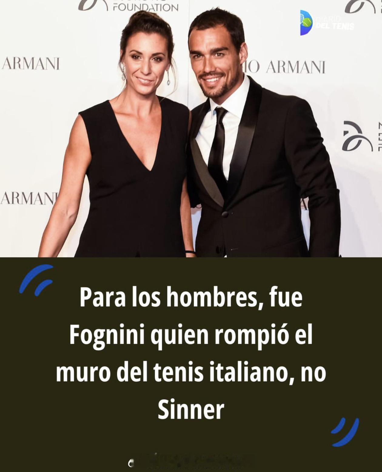 弗拉维亚·佩内塔强调意大利网球的现状，并珍视她与丈夫法比奥·弗格尼尼的成就所带来