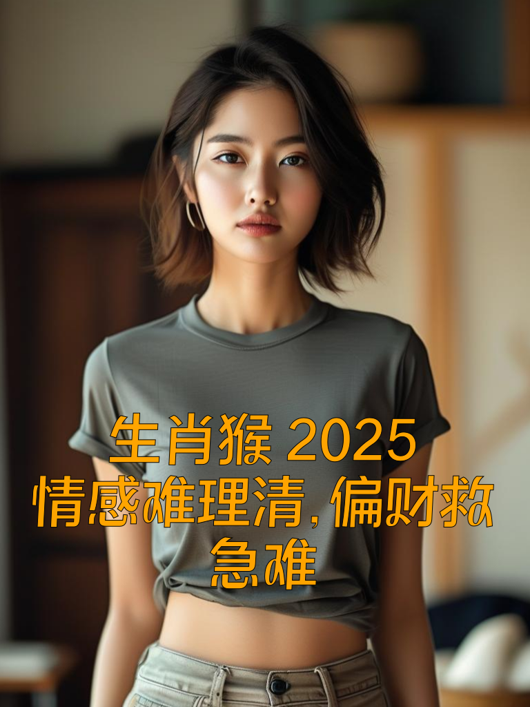 生肖猴2025：情感难理清，偏财救急难