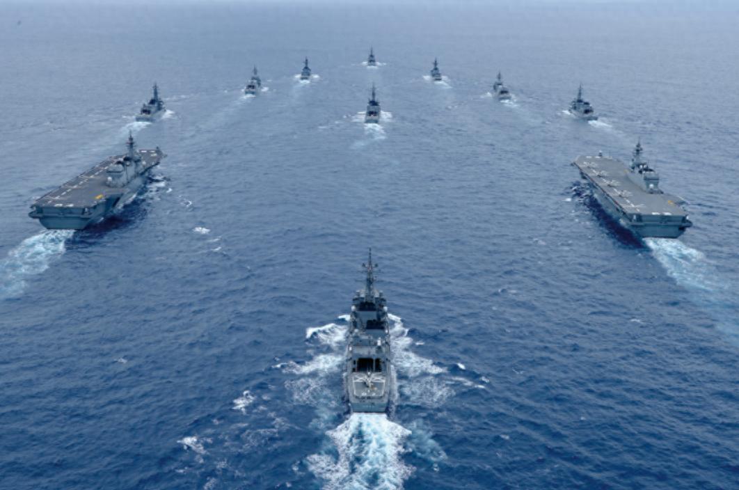 如果海上自卫队被“清零”，局势如何发展？一切尽在射程日本一些政客喊“台湾有事