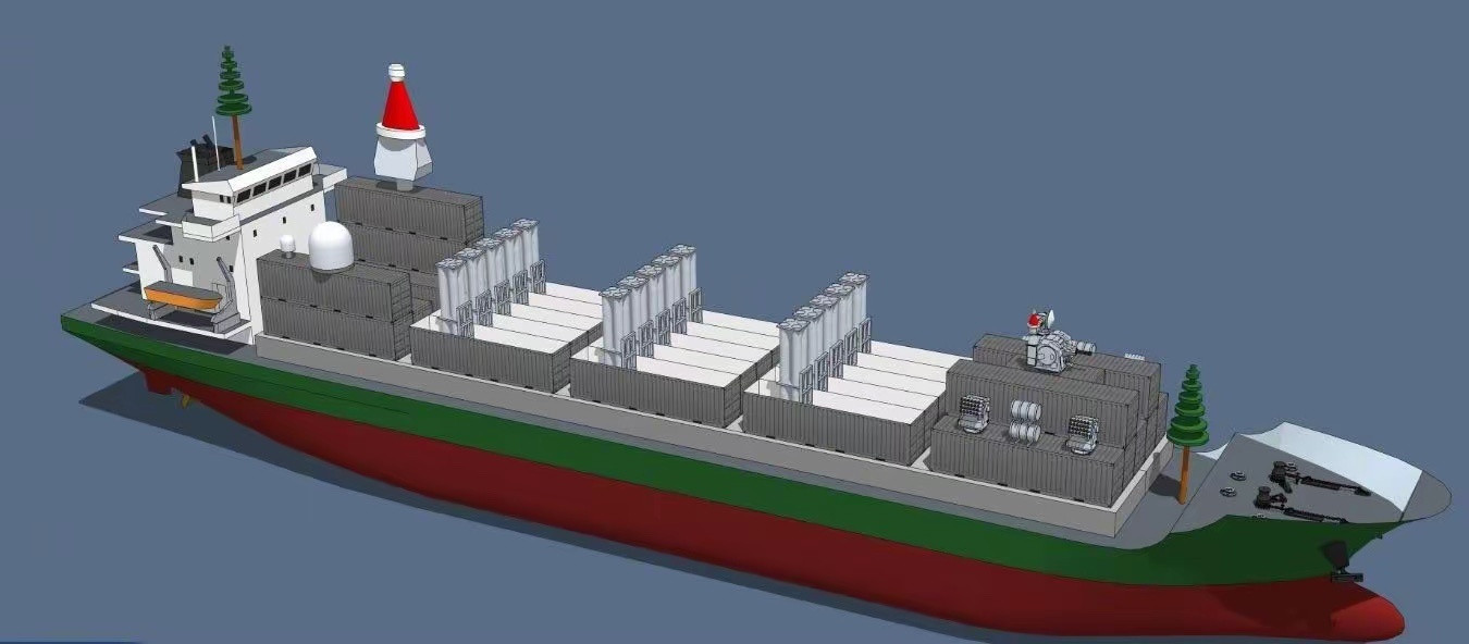 集装箱武库舰这概念简直绝了，60个垂发！你要知道就这种两万吨的船咱家有上千艘！