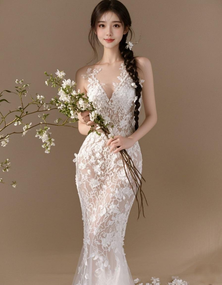 花漾佳人 原来ai写真可以这么美 人生总得有一套ai写真吧 谁拍谁好看...